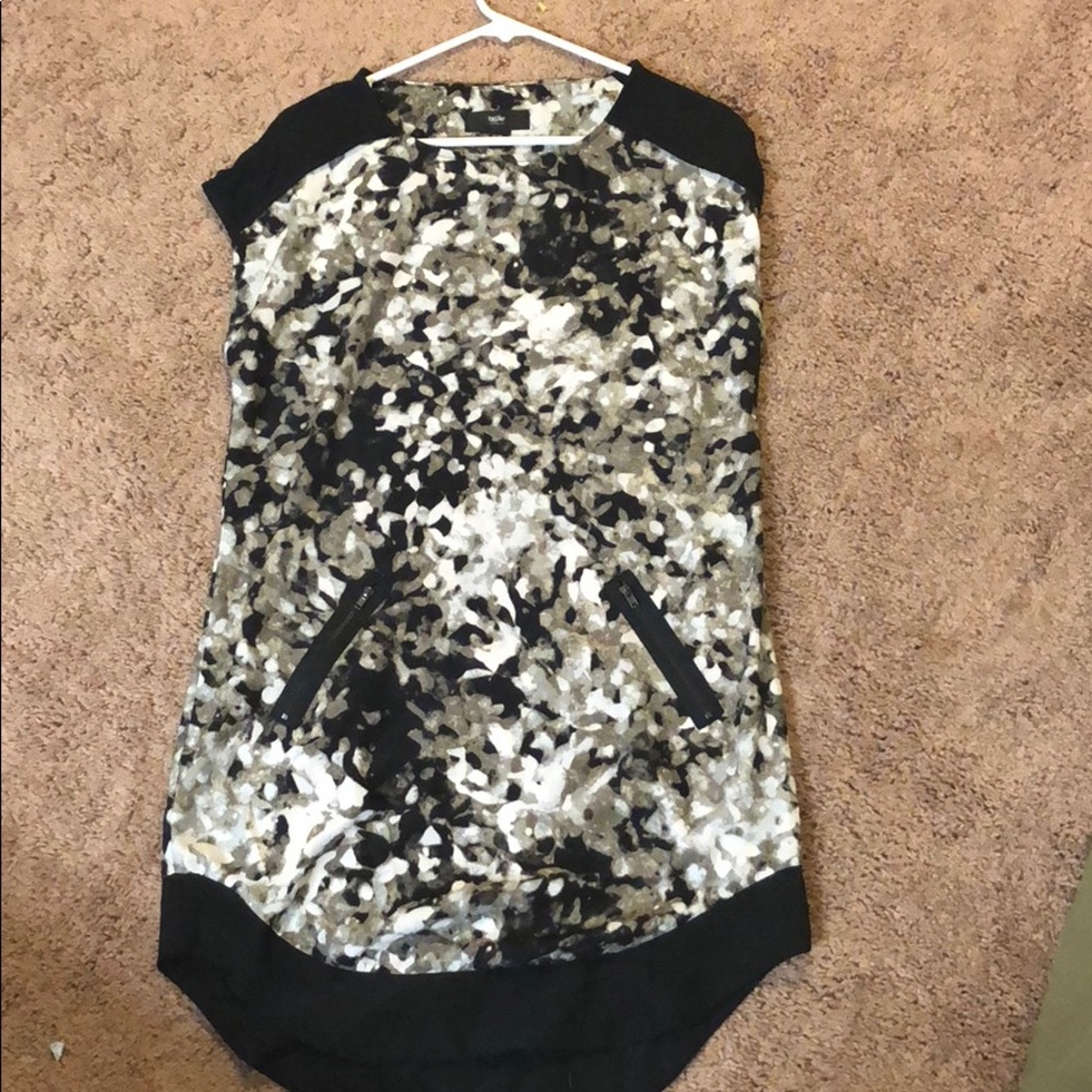 Black and white dress